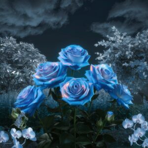 How are Blue Roses Created?